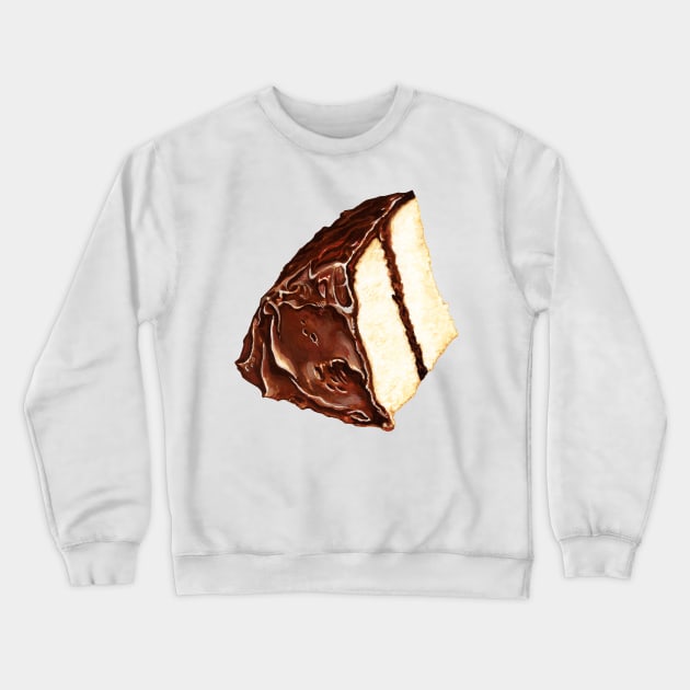 Chocolate Cake Crewneck Sweatshirt by KellyGilleran